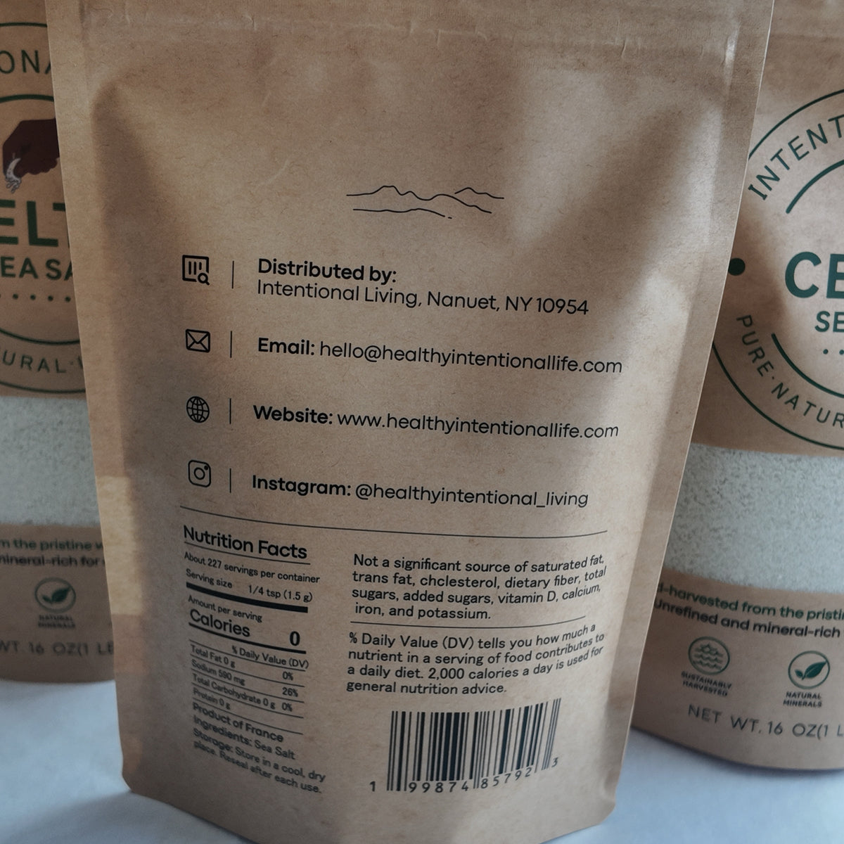 Intentional Living Celtic Sea Salt
